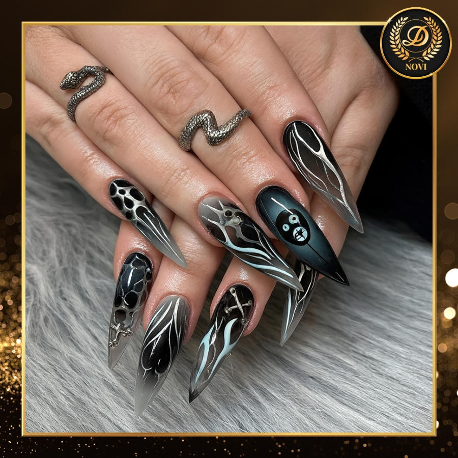 Nail design by Deluxe Nail Salon Spa 